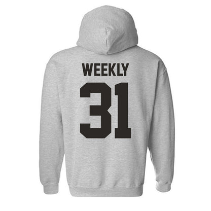 NMSU - NCAA Baseball : Dylan Weekly - Classic Fashion Shersey Hooded Sweatshirt-1