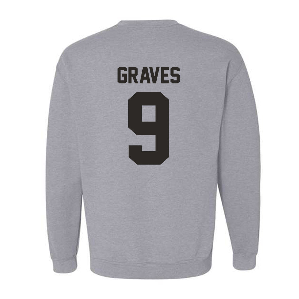 NMSU - NCAA Football : Terrione Graves - Classic Fashion Shersey Crewneck Sweatshirt-1