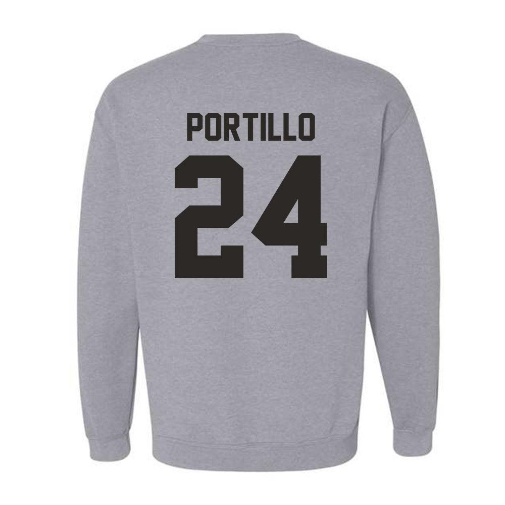 NMSU - NCAA Women's Soccer : Daniela Portillo - Classic Fashion Shersey Crewneck Sweatshirt-1