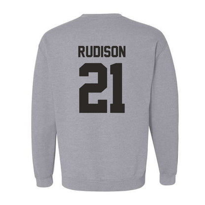 NMSU - NCAA Football : Isaiah Rudison - Classic Fashion Shersey Crewneck Sweatshirt-1
