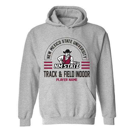 NMSU - NCAA Women's Track & Field : Presley Edwards - Classic Fashion Shersey Hooded Sweatshirt-0