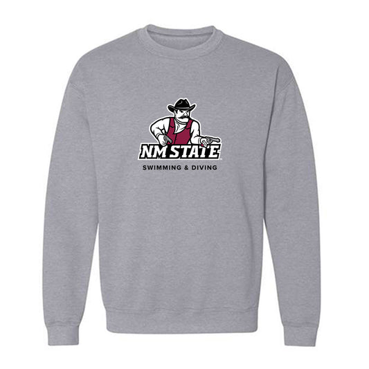 NMSU - NCAA Women's Swimming & Diving : Megan Ono - Classic Fashion Shersey Crewneck Sweatshirt-0