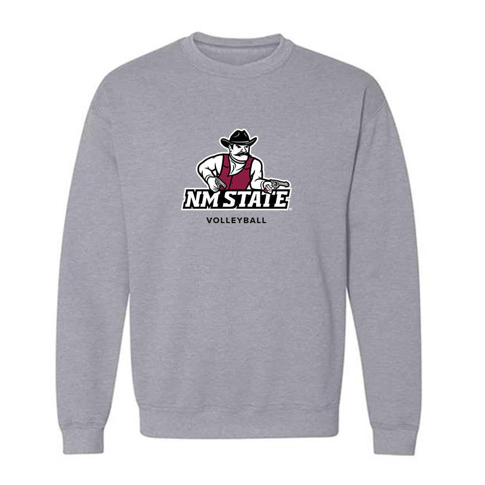 NMSU - NCAA Women's Volleyball : Tess Fuqua - Classic Fashion Shersey Crewneck Sweatshirt-0