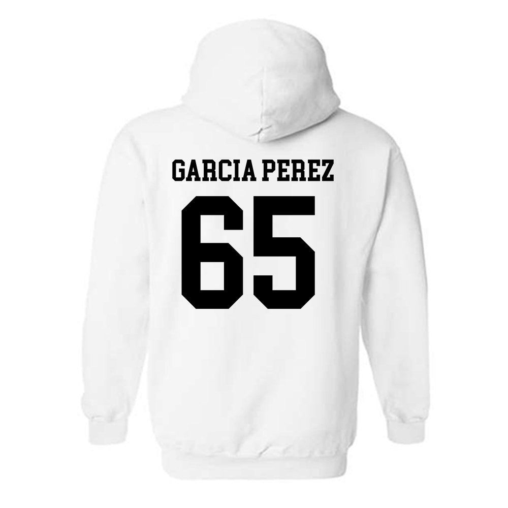 NMSU - NCAA Football : Isaiah Garcia Perez - Classic Fashion Shersey Hooded Sweatshirt-1