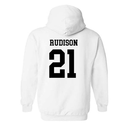 NMSU - NCAA Football : Isaiah Rudison - Classic Fashion Shersey Hooded Sweatshirt-1