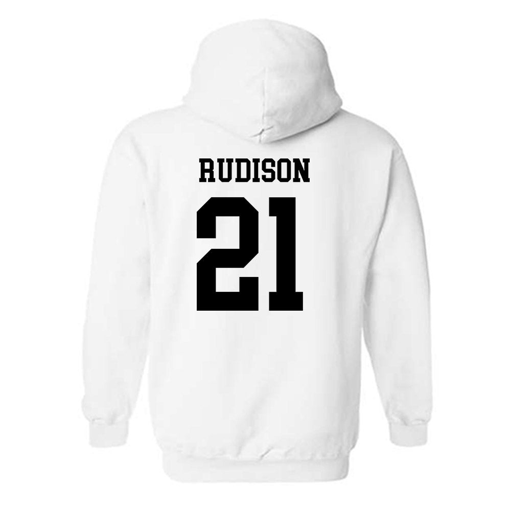 NMSU - NCAA Football : Isaiah Rudison - Classic Fashion Shersey Hooded Sweatshirt-1