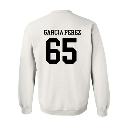 NMSU - NCAA Football : Isaiah Garcia Perez - Classic Fashion Shersey Crewneck Sweatshirt-1