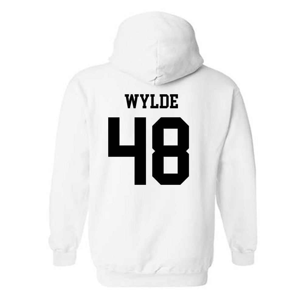 NMSU - NCAA Baseball : Connor Wylde - Classic Fashion Shersey Hooded Sweatshirt