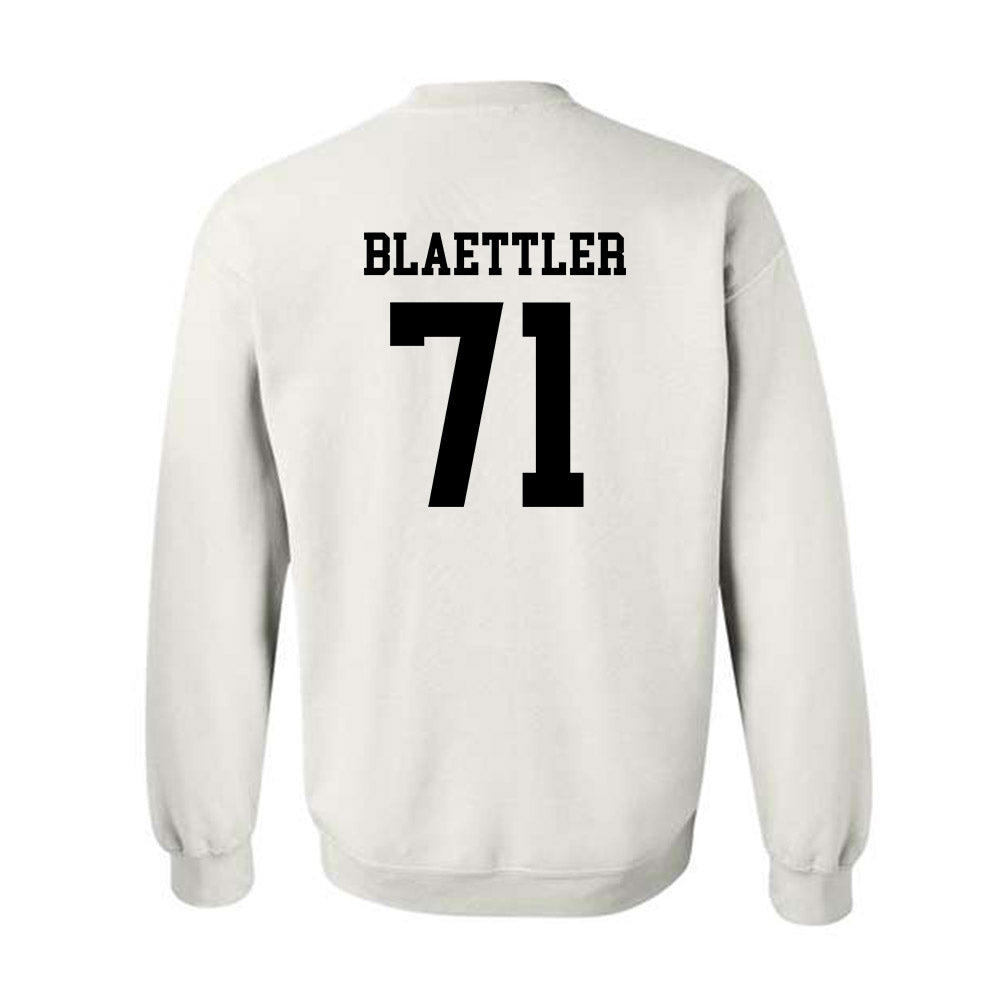 NMSU - NCAA Football : Evan Blaettler - Classic Fashion Shersey Crewneck Sweatshirt-1