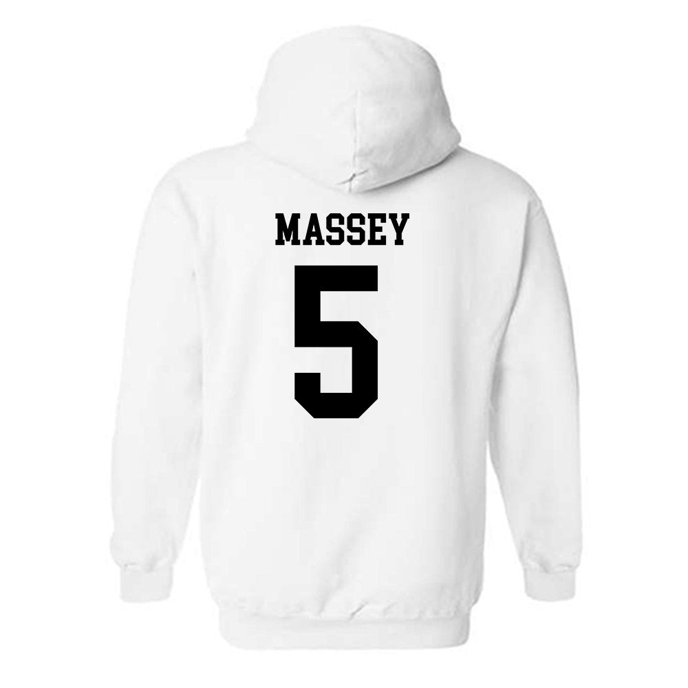 NMSU - NCAA Baseball : Noah Massey - Classic Fashion Shersey Hooded Sweatshirt-1