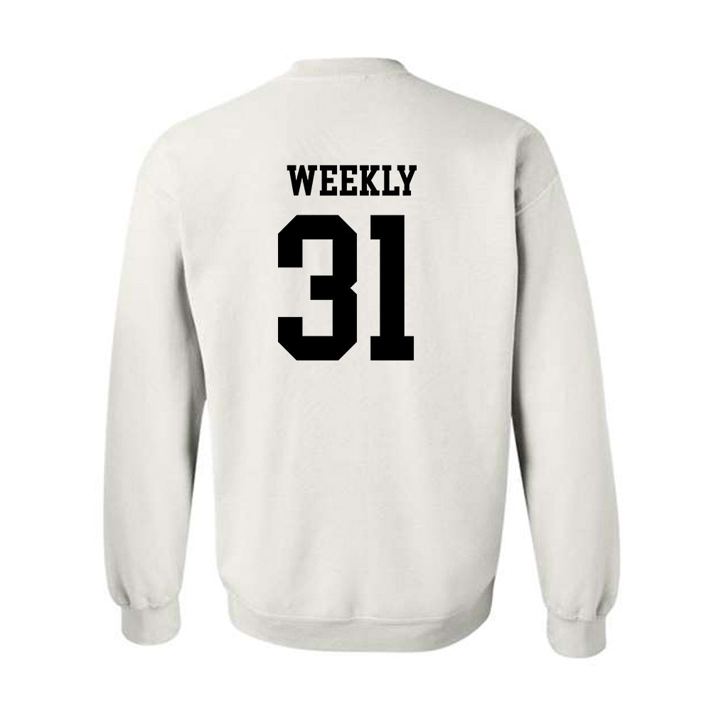 NMSU - NCAA Baseball : Dylan Weekly - Classic Fashion Shersey Crewneck Sweatshirt-1