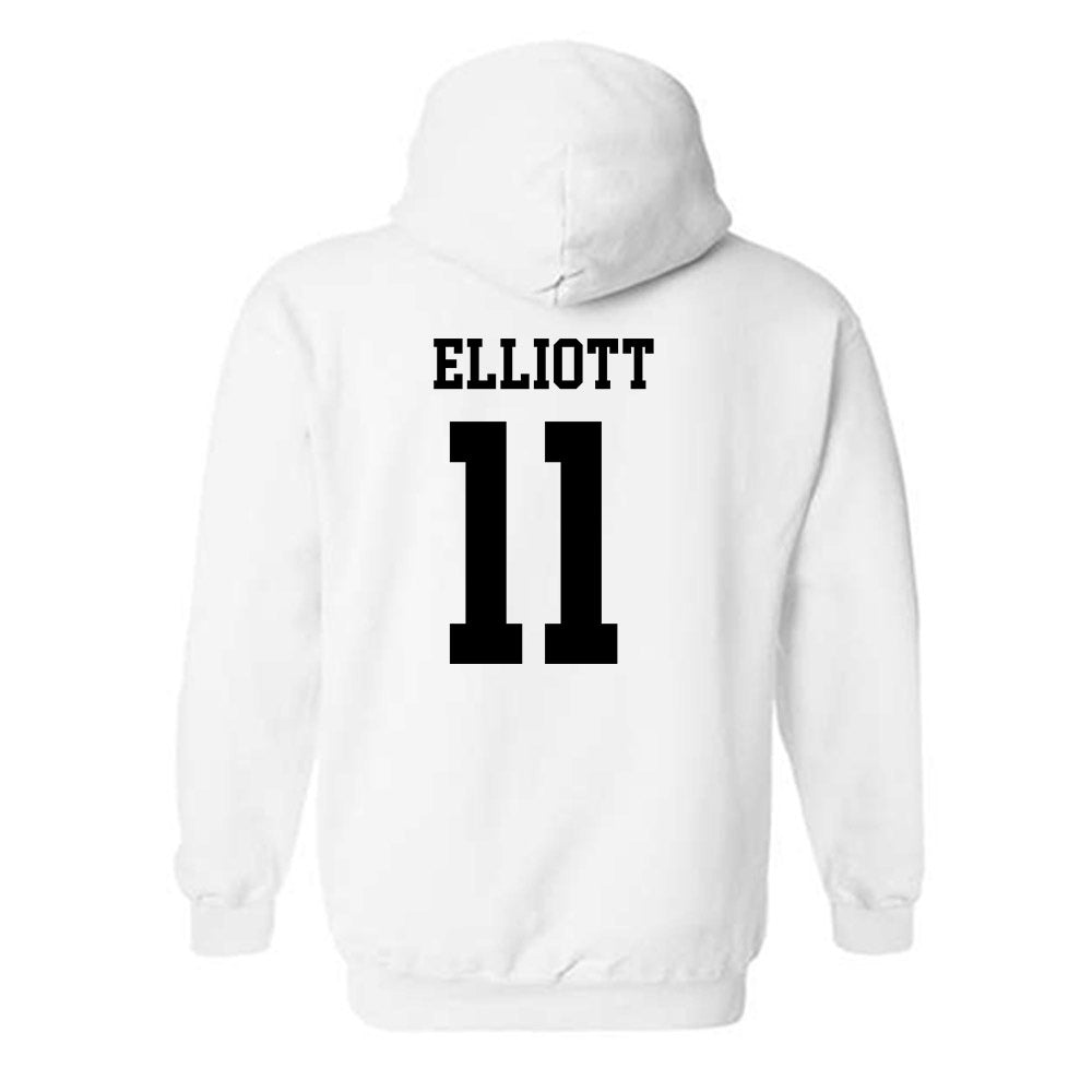 NMSU - NCAA Men's Basketball : Elijah Elliott - Classic Fashion Shersey Hooded Sweatshirt-1