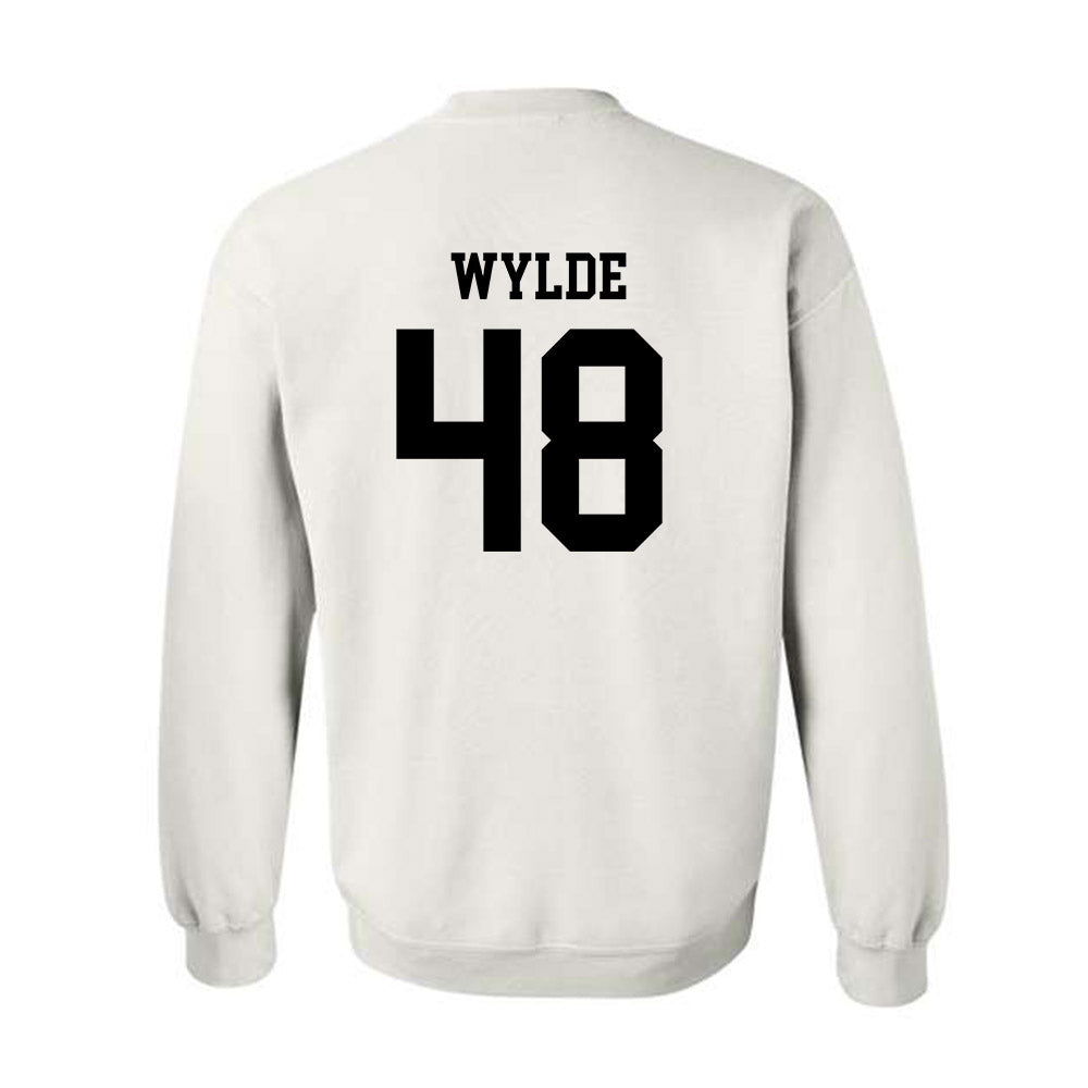 NMSU - NCAA Baseball : Connor Wylde - Classic Fashion Shersey Crewneck Sweatshirt