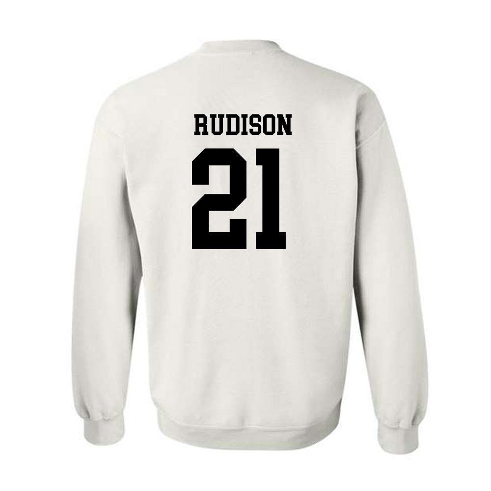 NMSU - NCAA Football : Isaiah Rudison - Classic Fashion Shersey Crewneck Sweatshirt-1