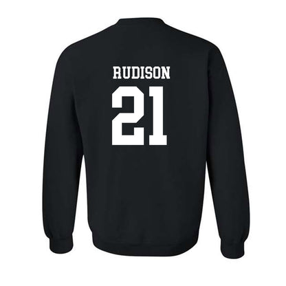 NMSU - NCAA Football : Isaiah Rudison - Classic Fashion Shersey Crewneck Sweatshirt-1
