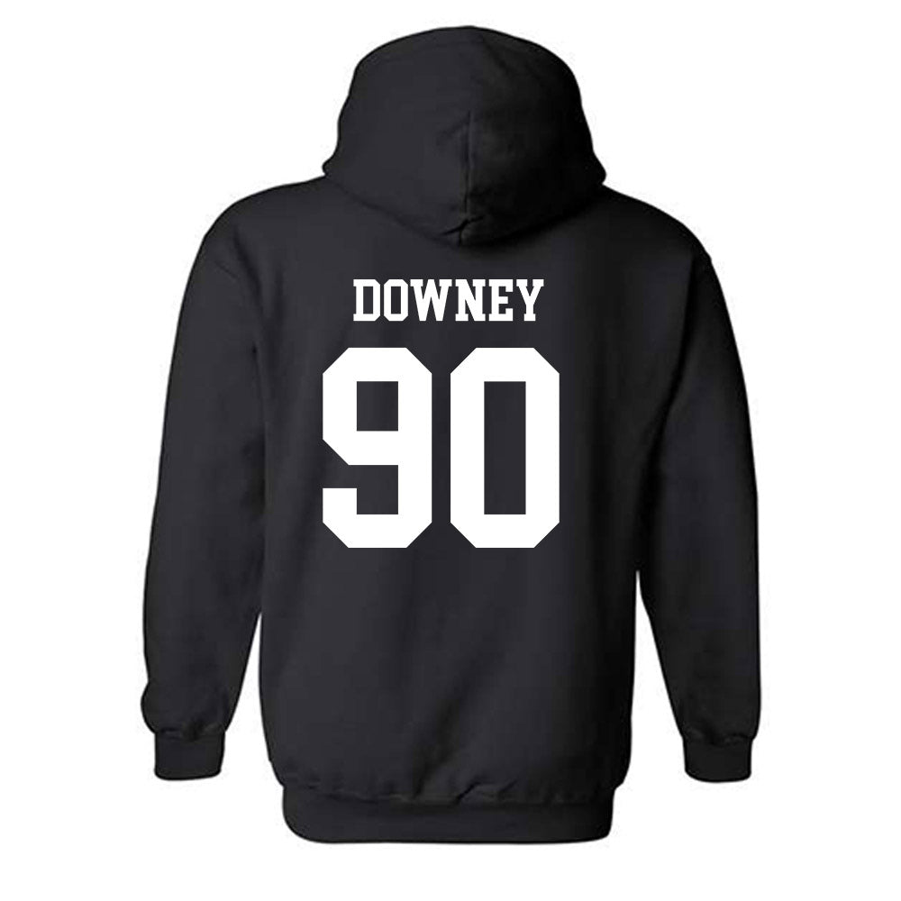 NMSU - NCAA Football : Jordan-Lebron Downey - Classic Fashion Shersey Hooded Sweatshirt-1