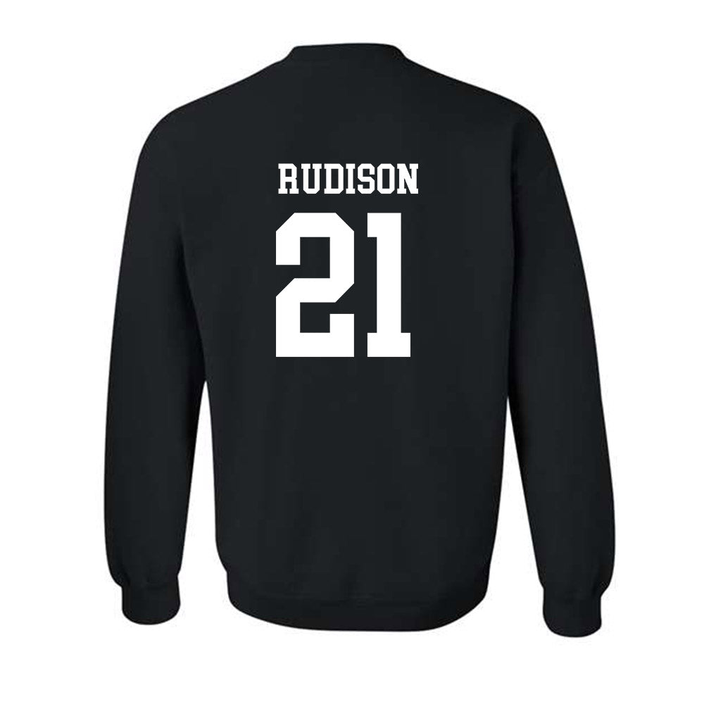 NMSU - NCAA Football : Isaiah Rudison - Classic Fashion Shersey Crewneck Sweatshirt-1
