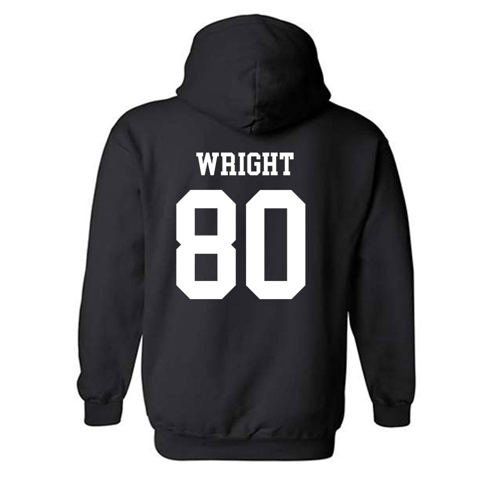 NMSU - NCAA Football : Izeyah Wright - Classic Fashion Shersey Hooded Sweatshirt-1