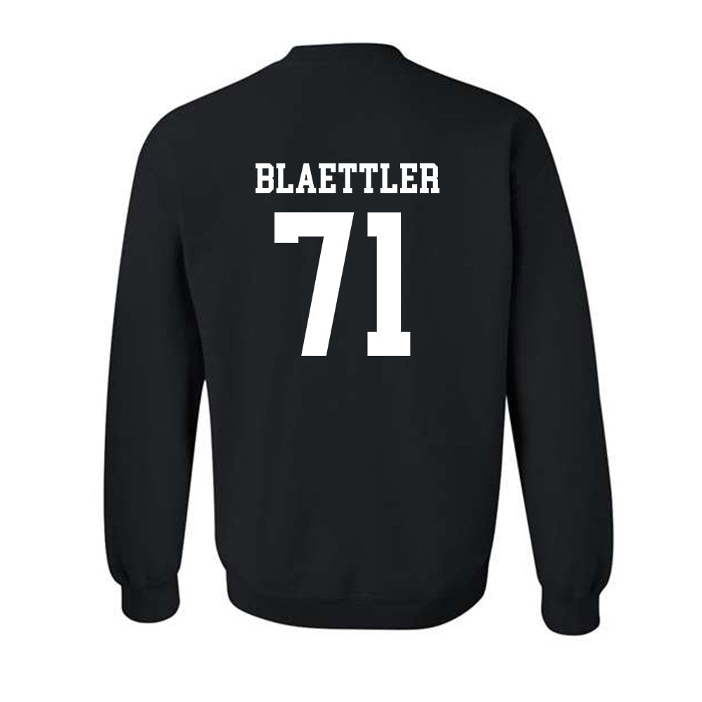 NMSU - NCAA Football : Evan Blaettler - Classic Fashion Shersey Crewneck Sweatshirt-1