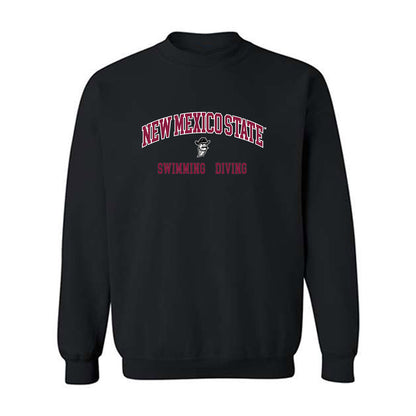 NMSU - NCAA Women's Swimming & Diving : Megan Ono - Classic Fashion Shersey Crewneck Sweatshirt-0