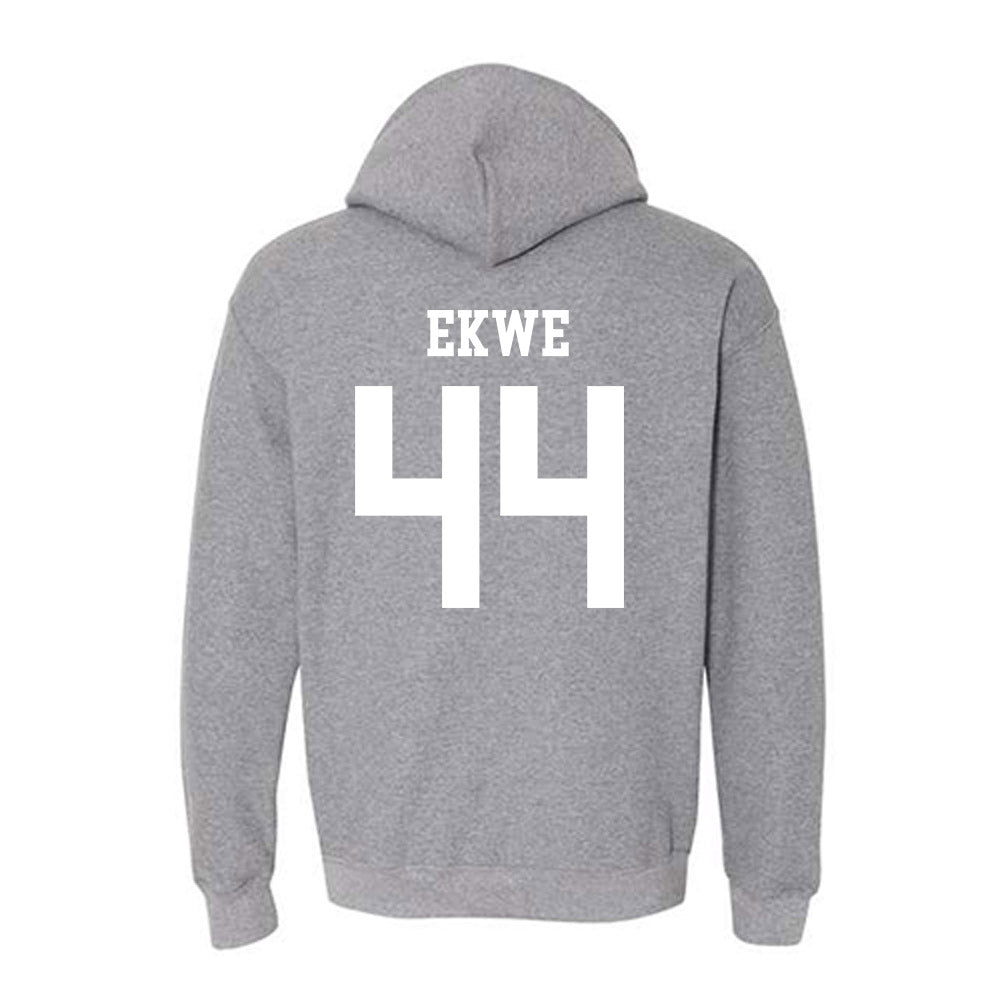 NMSU - NCAA Men's Basketball : Augustine Ekwe - Classic Fashion Shersey Hooded Sweatshirt-1