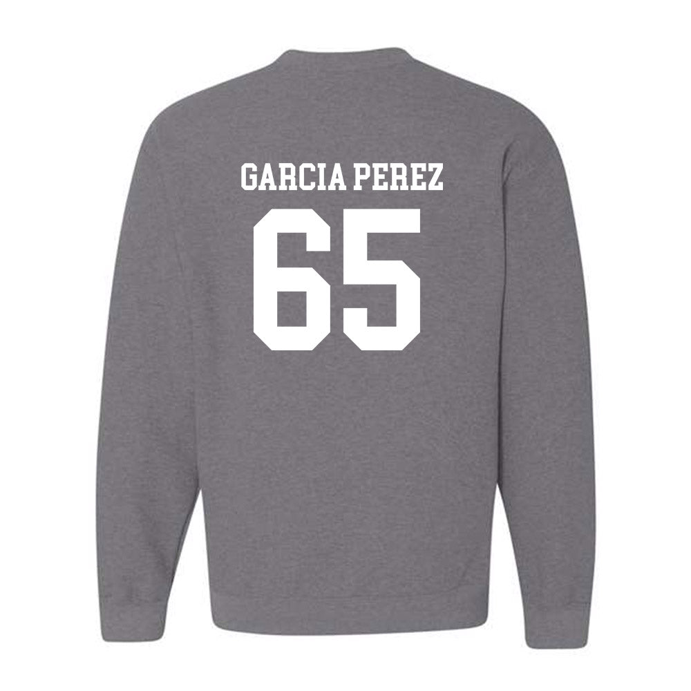 NMSU - NCAA Football : Isaiah Garcia Perez - Classic Fashion Shersey Crewneck Sweatshirt-1