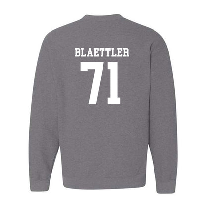 NMSU - NCAA Football : Evan Blaettler - Classic Fashion Shersey Crewneck Sweatshirt-1
