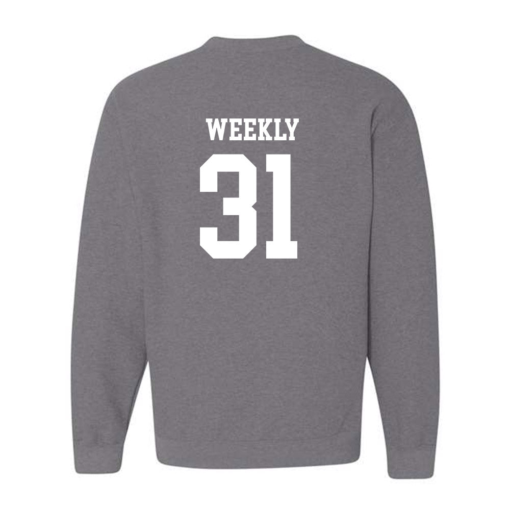 NMSU - NCAA Baseball : Dylan Weekly - Classic Fashion Shersey Crewneck Sweatshirt-1