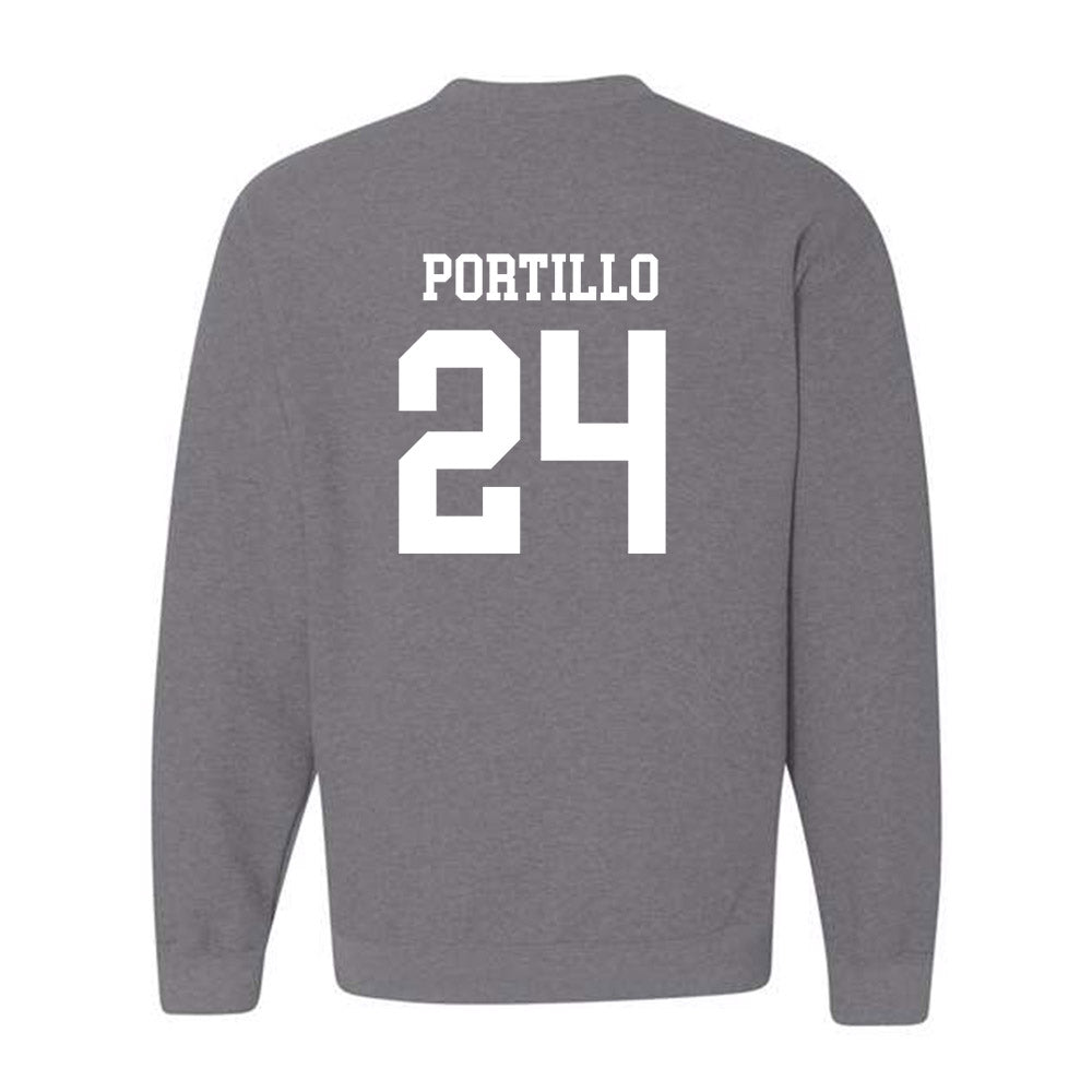NMSU - NCAA Women's Soccer : Daniela Portillo - Classic Fashion Shersey Crewneck Sweatshirt-1