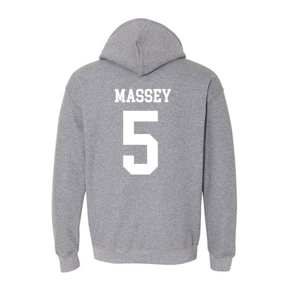 NMSU - NCAA Baseball : Noah Massey - Classic Fashion Shersey Hooded Sweatshirt-1