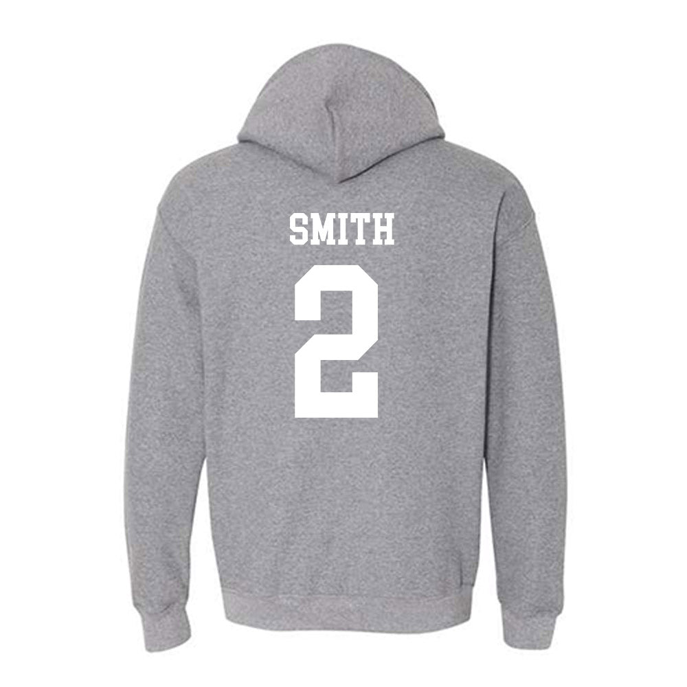 NMSU - NCAA Men's Basketball : Omarr Smith - Classic Fashion Shersey Hooded Sweatshirt-1