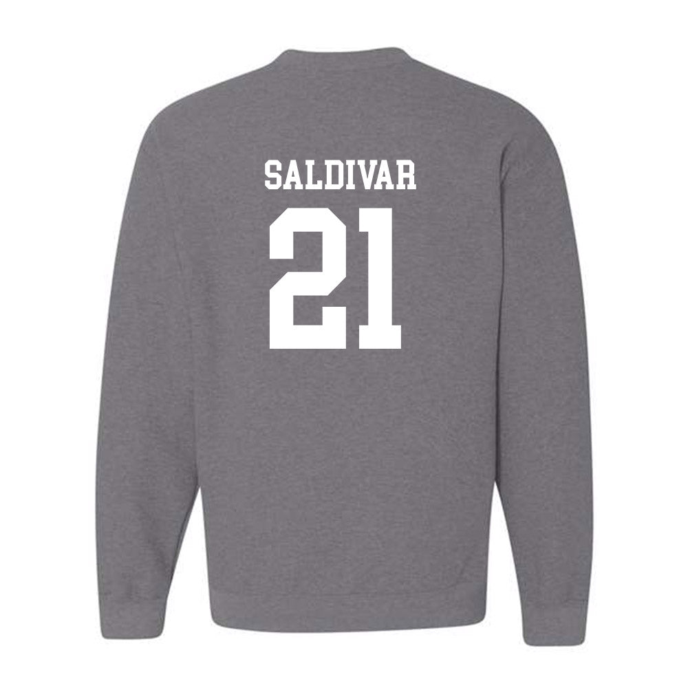 NMSU - NCAA Women's Volleyball : Lilliana Saldivar - Classic Fashion Shersey Crewneck Sweatshirt-1