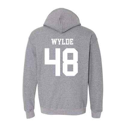 NMSU - NCAA Baseball : Connor Wylde - Classic Fashion Shersey Hooded Sweatshirt