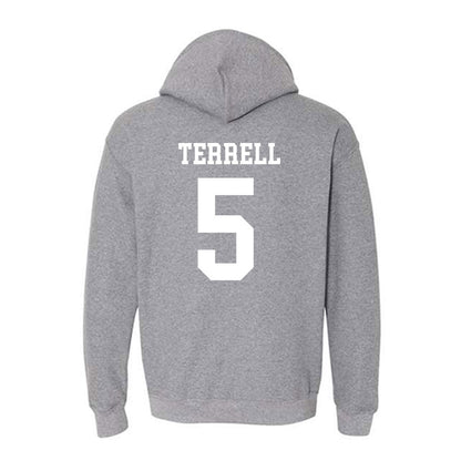 NMSU - NCAA Men's Basketball : Chris Terrell - Classic Fashion Shersey Hooded Sweatshirt-1