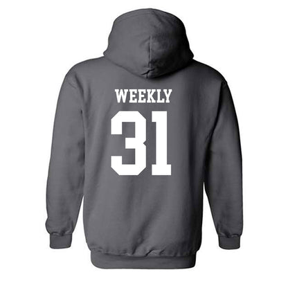 NMSU - NCAA Baseball : Dylan Weekly - Classic Fashion Shersey Hooded Sweatshirt-1