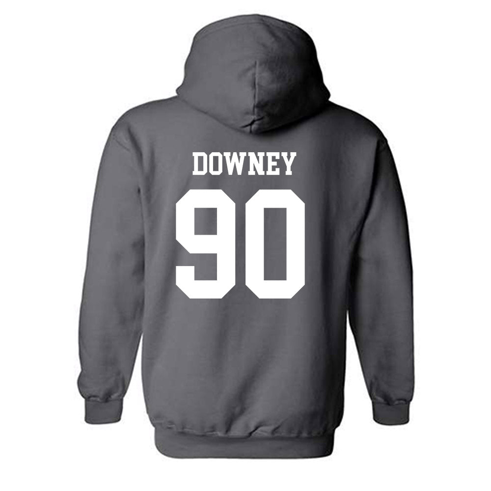 NMSU - NCAA Football : Jordan-Lebron Downey - Classic Fashion Shersey Hooded Sweatshirt-1