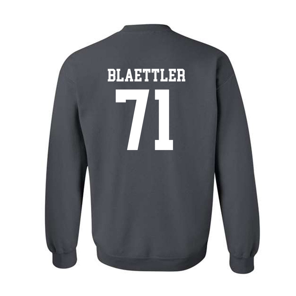 NMSU - NCAA Football : Evan Blaettler - Classic Fashion Shersey Crewneck Sweatshirt-1