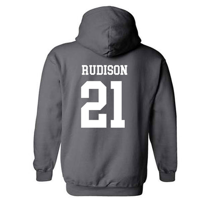 NMSU - NCAA Football : Isaiah Rudison - Classic Fashion Shersey Hooded Sweatshirt-1