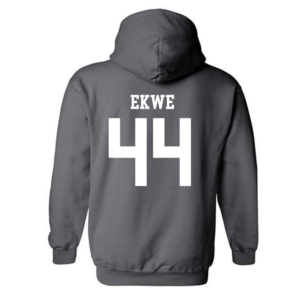 NMSU - NCAA Men's Basketball : Augustine Ekwe - Classic Fashion Shersey Hooded Sweatshirt-1