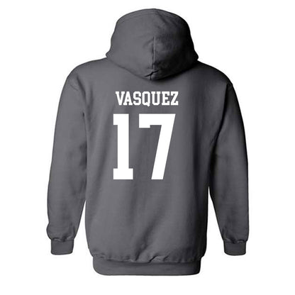 NMSU - NCAA Women's Volleyball : Jazlyn Vasquez - Classic Fashion Shersey Hooded Sweatshirt-1