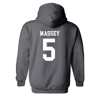 NMSU - NCAA Baseball : Noah Massey - Classic Fashion Shersey Hooded Sweatshirt-1