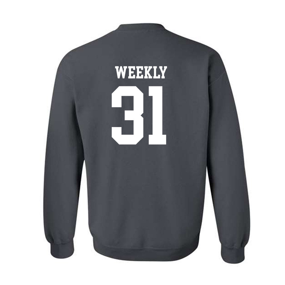 NMSU - NCAA Baseball : Dylan Weekly - Classic Fashion Shersey Crewneck Sweatshirt-1