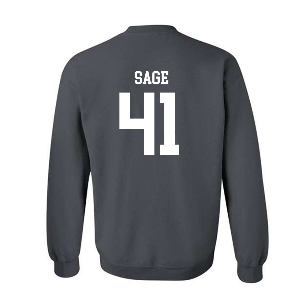 NMSU - NCAA Football : Braydyn Sage - Classic Fashion Shersey Crewneck Sweatshirt-1