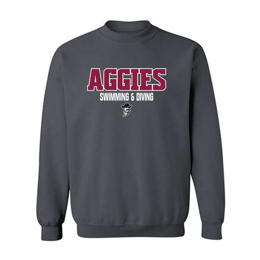 NMSU - NCAA Women's Swimming & Diving : Megan Ono - Classic Fashion Shersey Crewneck Sweatshirt-0