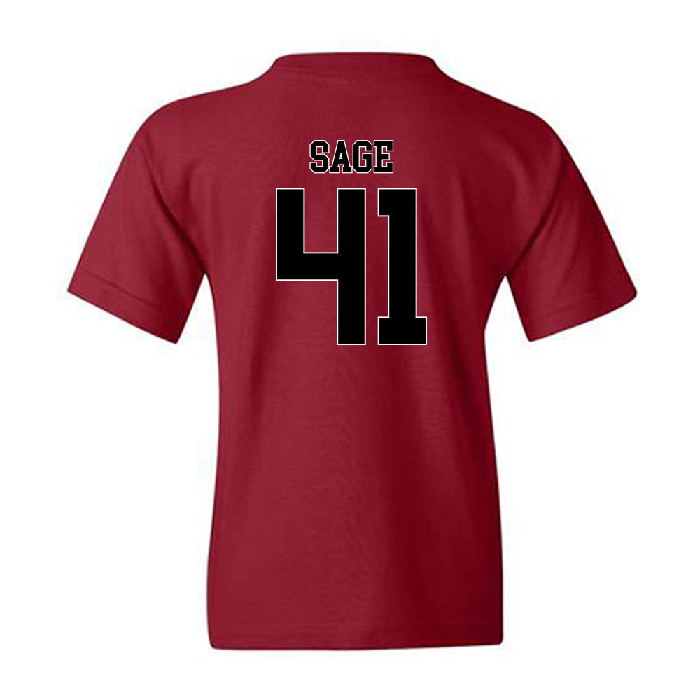 NMSU - NCAA Football : Braydyn Sage - Classic Shersey Youth T-Shirt-1