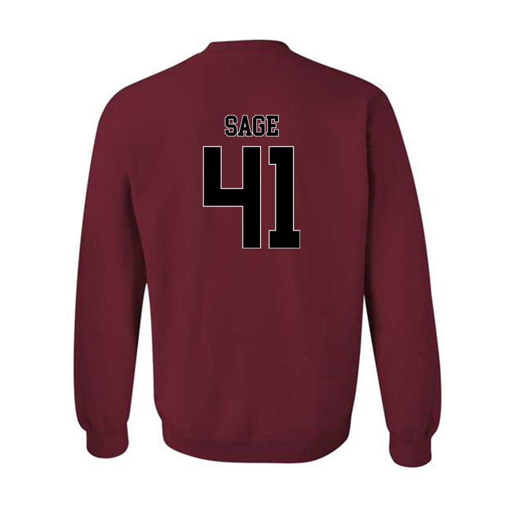 NMSU - NCAA Football : Braydyn Sage - Classic Shersey Crewneck Sweatshirt-1
