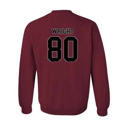 NMSU - NCAA Football : Izeyah Wright - Classic Shersey Crewneck Sweatshirt-1
