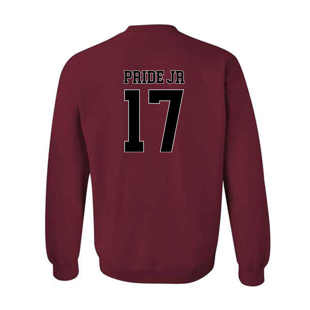 NMSU - NCAA Football : Tj Pride Jr - Classic Shersey Crewneck Sweatshirt-1