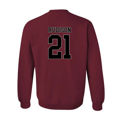NMSU - NCAA Football : Isaiah Rudison - Classic Shersey Crewneck Sweatshirt-1