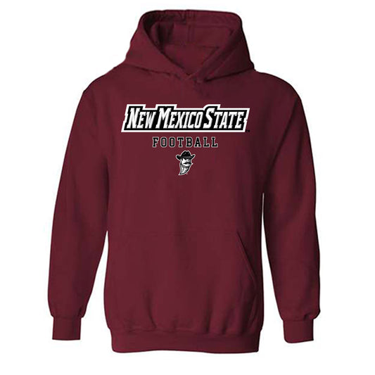 NMSU - NCAA Football : Javon Gillespie - Classic Shersey Hooded Sweatshirt-0
